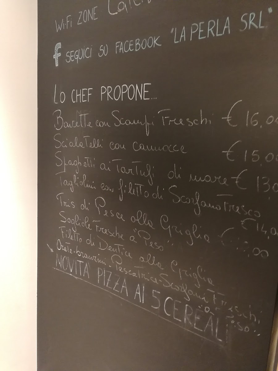 Menu Ristorante Pizzeria Laperla-10