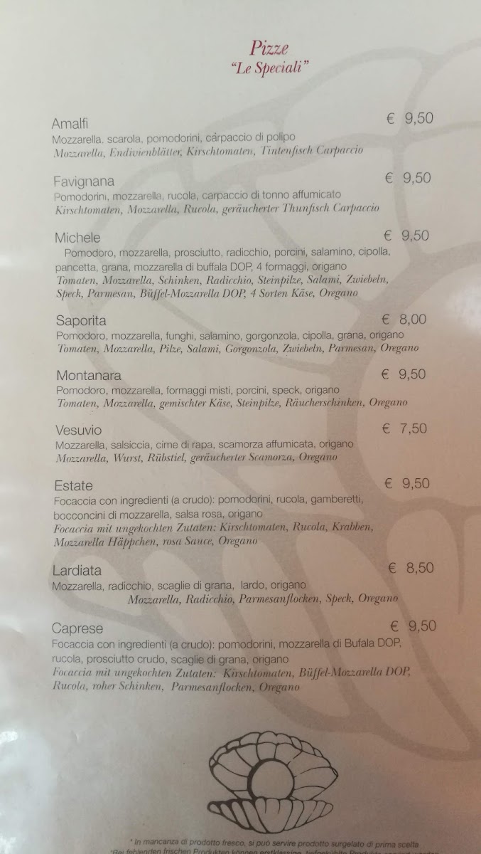 Menu Ristorante Pizzeria Laperla-5