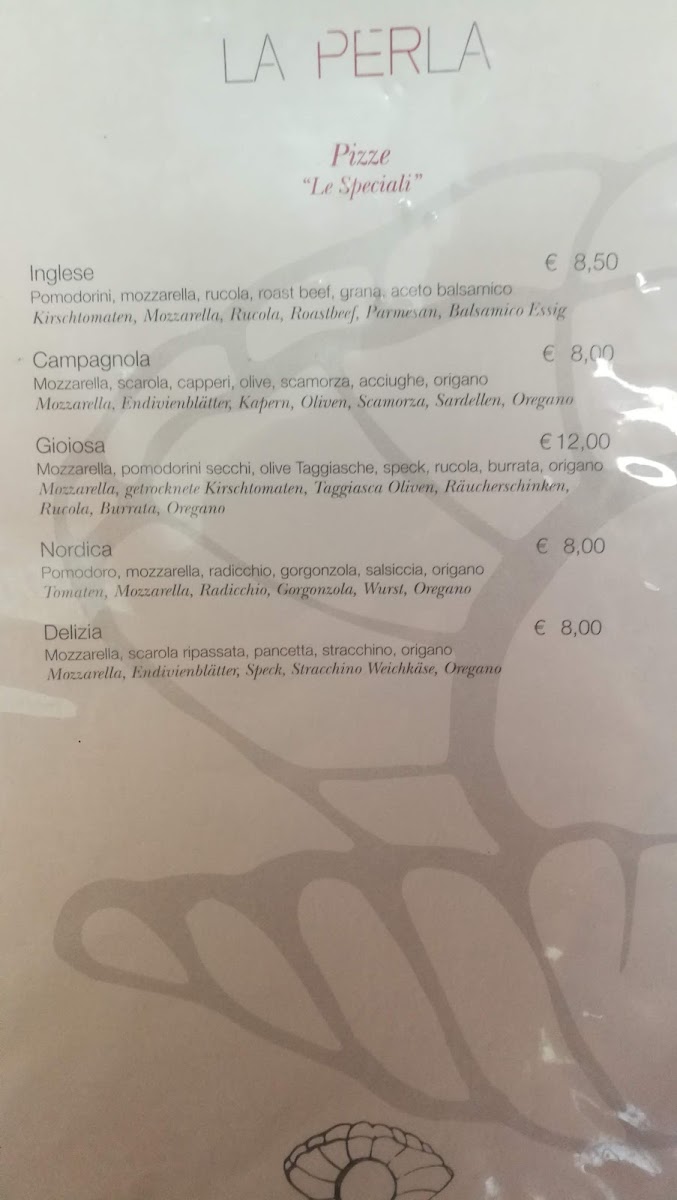 Menu Ristorante Pizzeria Laperla-6